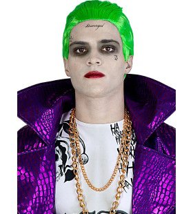 Groene Pruik - The Joker - Suicide Squad Edition