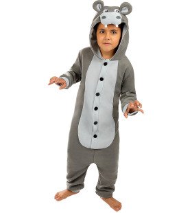 Nilpferd Onesie Kostüm für Kinder für Kinder