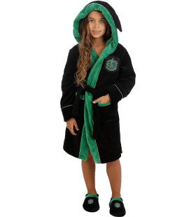 Slytherin Dressing Badjas Harry Potter Kind Kind Kostuum