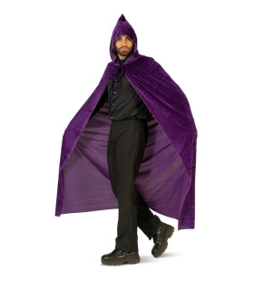 Velvet Paarse Cape Unisex