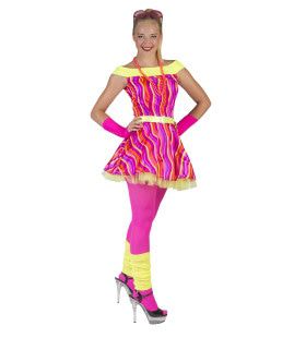 Dolle 80s Jurk Shawnie Vrouw