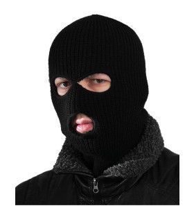 Zwarte Balaclava Bivakmuts Dief