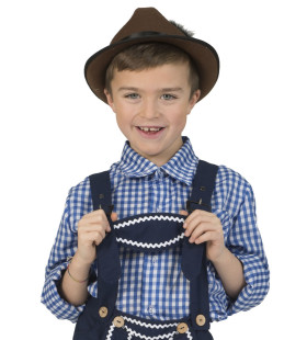 Gunther Tirol Checker Bluse für Kinder