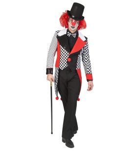 Schachbrett Mit Punkten Circus Clown Strumpfhosejacke Herren