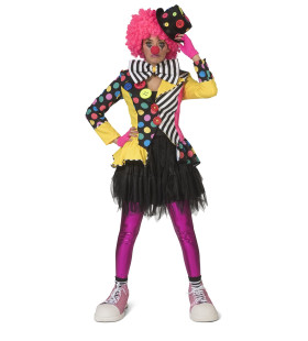 Riesige Bekannte Jacke Clown Augustina Damen