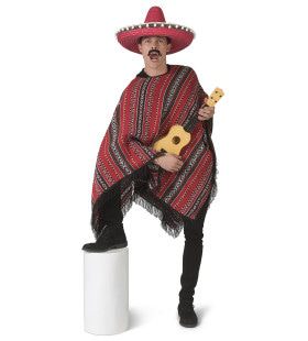 Poncho Mexicaanse Bandiet Pedro Pistola Man Kostuum