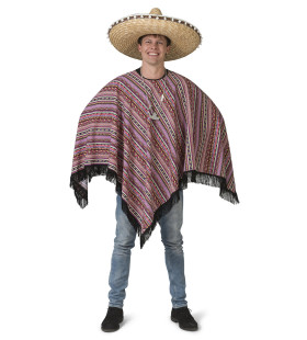 Poncho Raul Mexicaanse Mariachi Man Kostuum