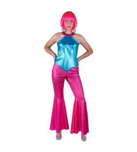 Pinky Funk Disco Topper Broek Vrouw