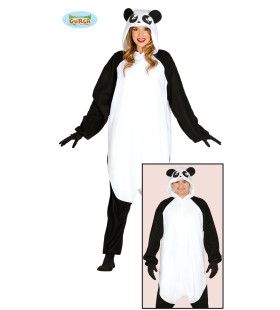 Aai Deze Panda Jumpsuit Vrouw Kostuum