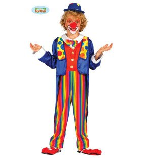 Lachen Man Clown Jongen Kostuum