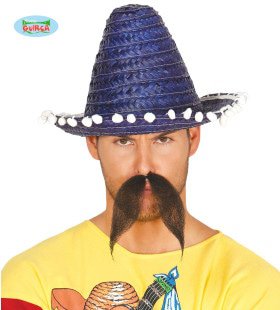 Kleine Sombrero Blue Mit Bällen Felipe