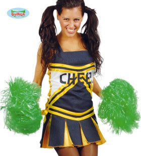 Pompon Cheerleader Green