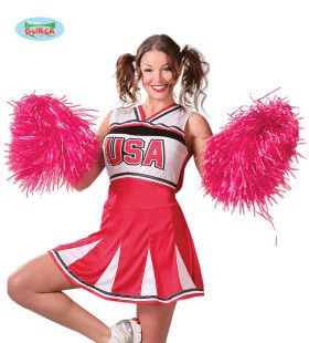 Pompon Cheerleader Roze