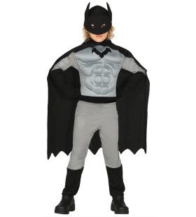 Sterk Als Staal Batman Jongen Kostuum