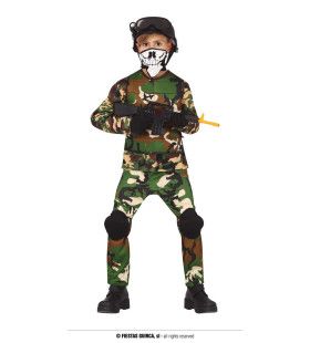 Commando Camo Camiel Jongen Kostuum