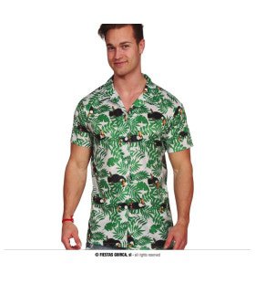 Hawaii Shirt Verborgen Toekan Man