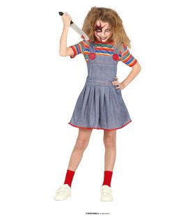 Valse Pop Chucky Meisje Kostuum