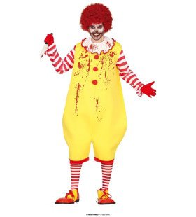 Fastfood Mckiller Clown Kostuum