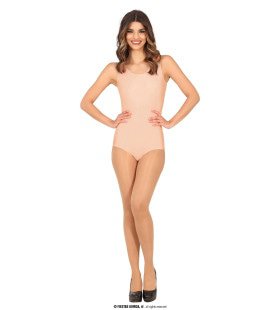 Bodysuit Ballet En Gym Beige Vrouw Kostuum