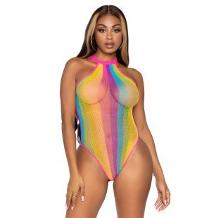 Über Den Rainbow Visnet Festival Bodysuit Damenkostüm