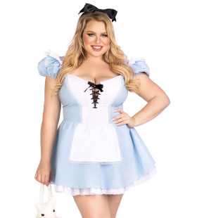 Wunderbare Alice Plus Size Damenkostüm