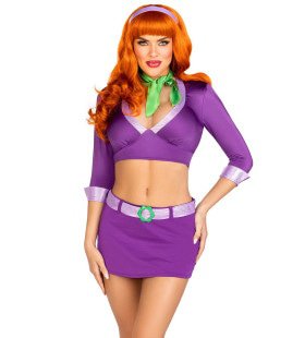 Scooby Perfect Daphne Vrouw Kostuum