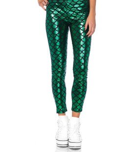 Meerjungfrau Leggings Damen