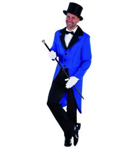 Frackjas Fred Astaire Blauw Man