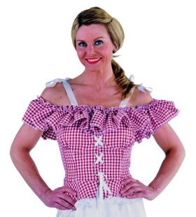 Verleidelijke Dirndl Blouse Angelica Brabants Bont Vrouw