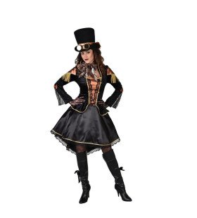 Moulin Rouge Steampunk Showmädchen Damenkostüm