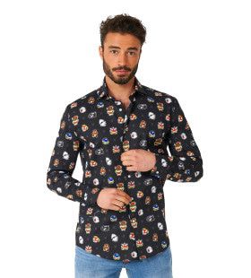 Super Mario Bad Guy Bluse Herren