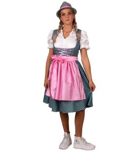 Heidi Bierdrager Dirndl Vrouw Kostuum