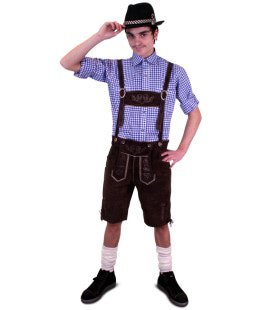 Lederhosen Kniebroek Schnapps Herren