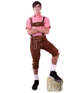 Lederhose Sigmund Schlappeseppel Oktoberfest Herren