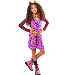 Monster High Clawdeen Kind Meisje Kostuum