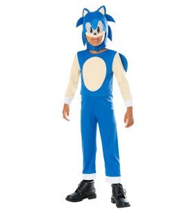 Sonic De Hedgehog Deluxe Kind Kostüm für Kinder