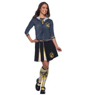 Hufflepuff Rok Meisje Kostuum