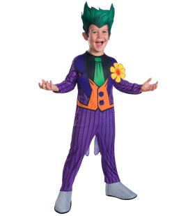 Das Lachende Joker -Klassiker Kind Kostüm für Kinder