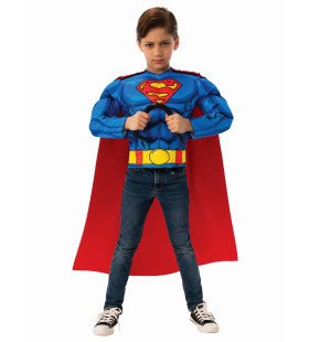 Superuper Held Superman Kind Kostüm für Kinder