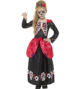 Dona Dia De Los Muertos Meisje Kostuum