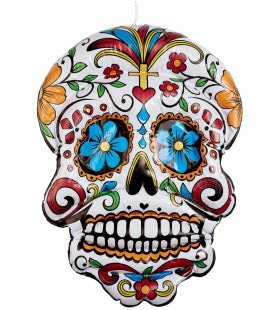 Opblaasbare Day Of The Dead Schedel