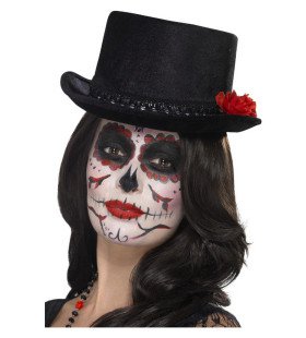 Day Of The Dead Hoed Met Rode Roos