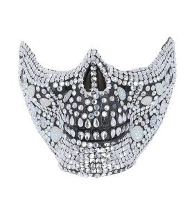 Deluxe Kristallen Bling Bling Halfmasker