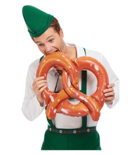 Opblaas Oktoberfest Pretzel