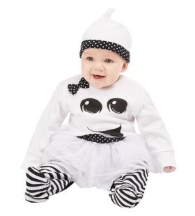 Baby Geisterkleid Kostüm für Kinder