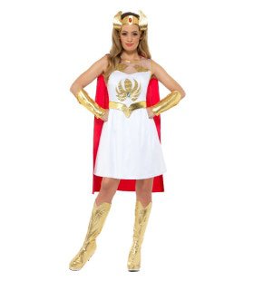 Power Prinses Superheld She-Ra Vrouw Kostuum