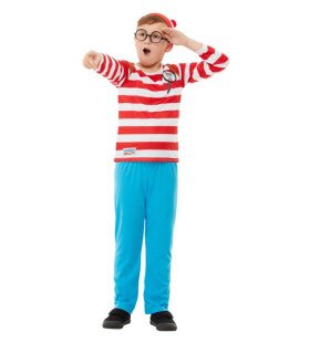 Waar Is Wally Verstopt Jongen Kostuum