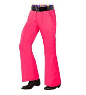 Jaren 70 Soul Dance Broek Roze Man