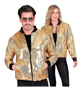 Bomberjack Pailletten Goud Glits And Glam