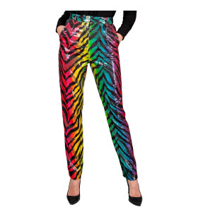 Pailletten Rainbow Tiger Broek Vrouw